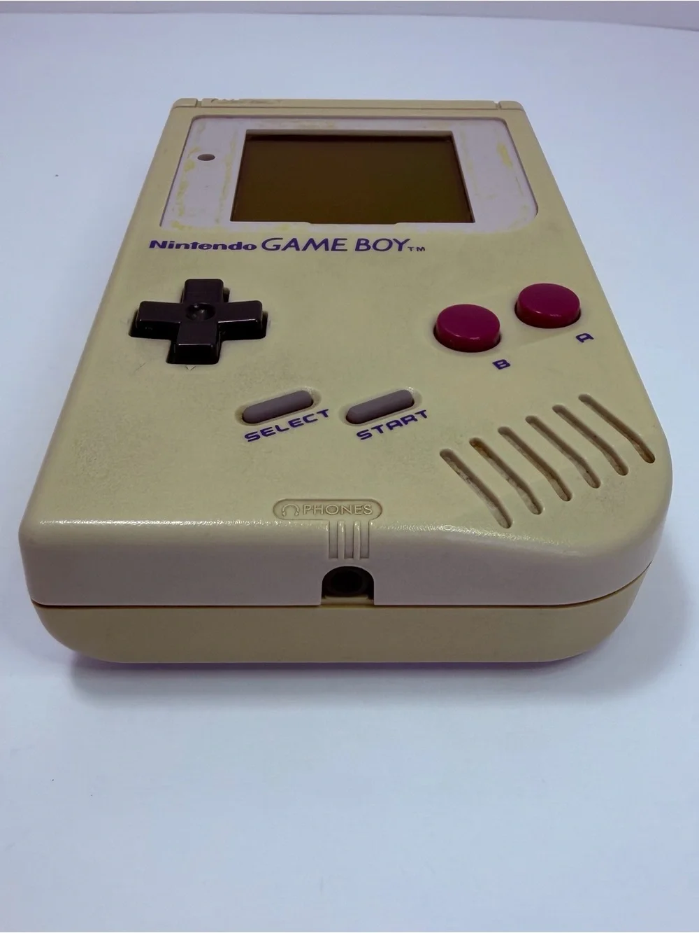 Original Nintendo GameBoy DMG-01 Handheld Console Tested Working No Screen Cover